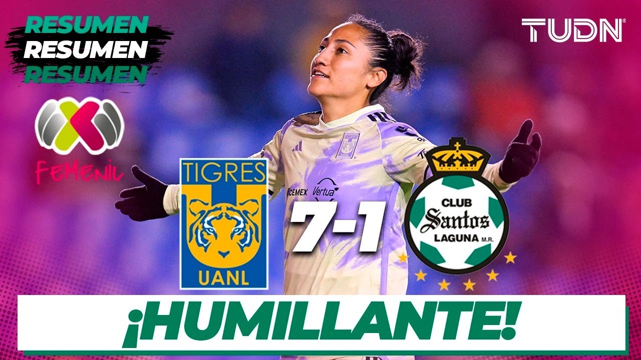 León vs Tigres UANL highlights