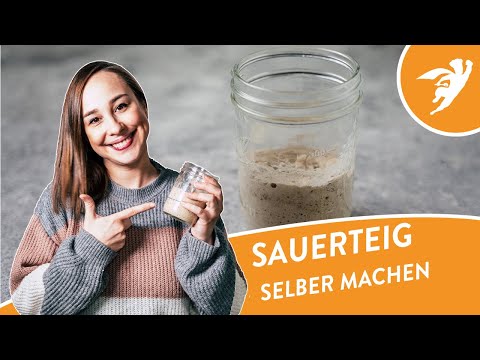 SAUERTEIG selber machen | Sauerteig ansetzen | BACKE #mitmir