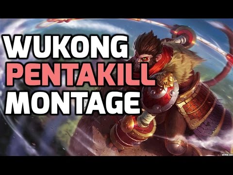 5 Amazing Wukong pentakills - Wukong pentakill montage