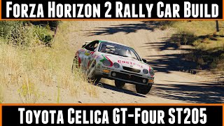 Forza Horizon 2 Rally Car Build Toyota Celica GT-Four ST205 (Storm Island)