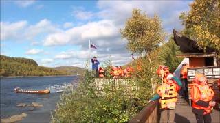 preview picture of video 'Hurtigruten Kirkenes Riverboat Safari'