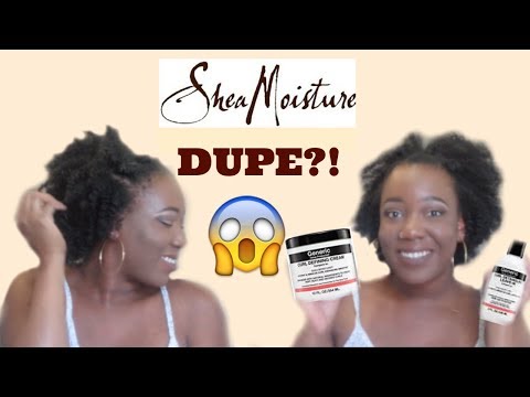 Shea Moisture DUPE!  Review + Demo