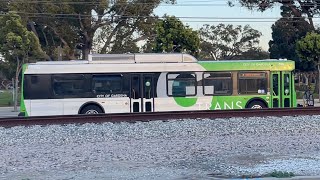 Gardena G Trans Route 2 To Via Vermont Passing By At Normandie Ave In 4K