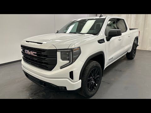 2026 GMC Sierra 1500 Crew Cab Short Box 4-Wheel Drive Elevation in White for sale at Davis GMC Buick Lethbridge in Lethbridge, AB