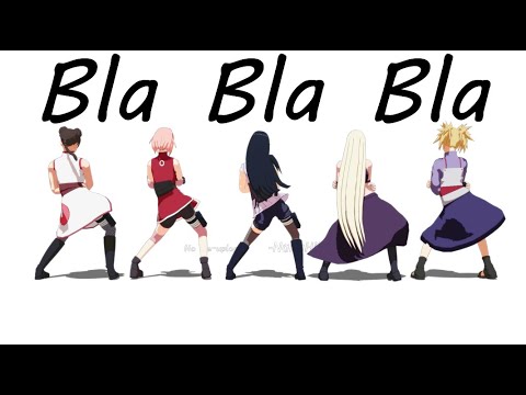 Bla Bla Bla【NARUTO MMD】HINATA*SAKURA*INO*TENTEN*TEMARI