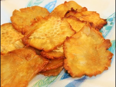 Tostones de Pana (Breadfruit)