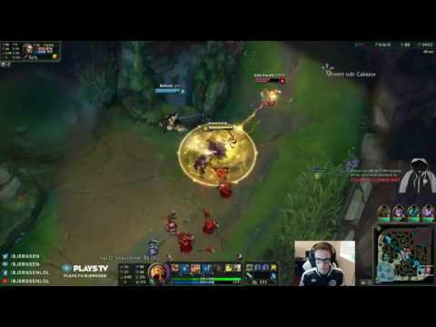 TSM Bjergsen Plays ADC Azir Challenger NA Solo!