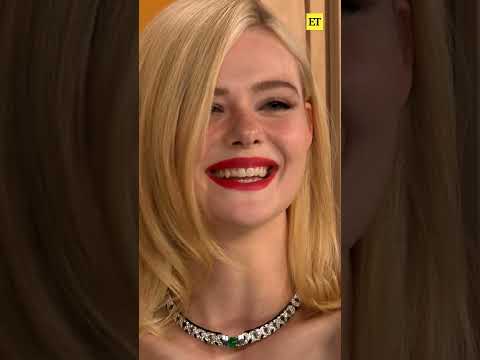Elle Fanning, the woman that you are! #SAGAwards #ellefanning