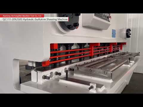 Гидравлические гильотинные ножницы толщиной 20 мм QC11Y-20X2500