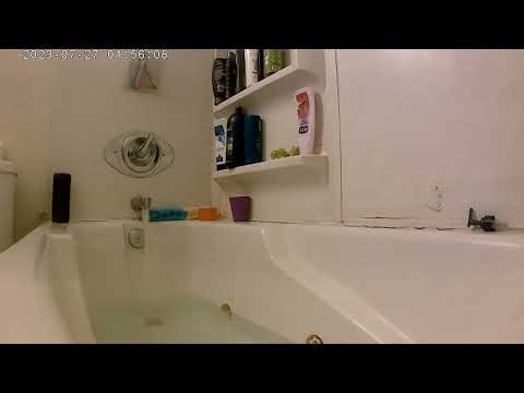 Christmas Bath In July Day 2 Water Filling: Jul 27, 2023 1:51 AM MDT