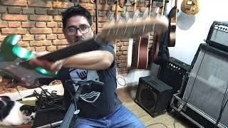 Video thumbnail for Arquivo do luthier: Review Guitarra Tagima TG520 Metallic Surf Green by 4 Hands Luthieria