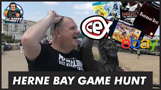Herne Bay Retro Game Hunt ! GAMENATION and RAM Collectables + CEX, EBAY and Charity Shop Pick Ups !