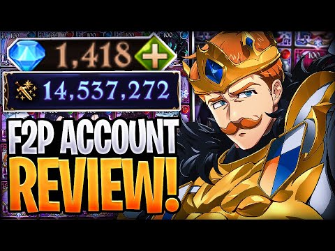 Reviewing My INSANE F2P Account Progress! Updated January 2026 | Seven Deadly Sins: Grand Cross