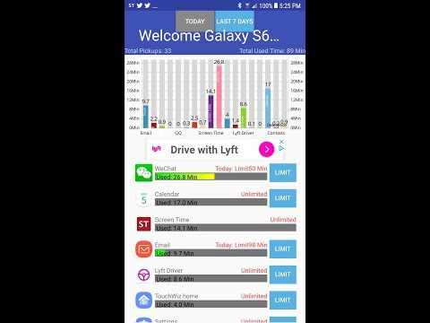 Screen Time Tracker Control