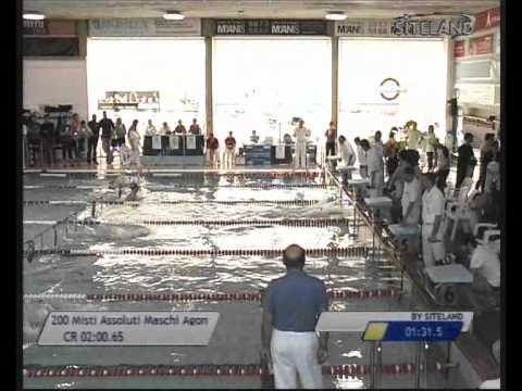 Serie 1 dei 200 Misti  Assoluti Maschi Agonisti - 16 Memorial Chiara Giavi