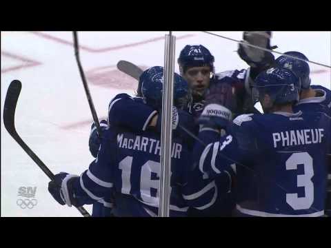 Clarke MacArthur Scores - Leafs @ Islanders - 01/24/2012