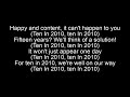 Bad Religion-Ten In 2010 Lyrics