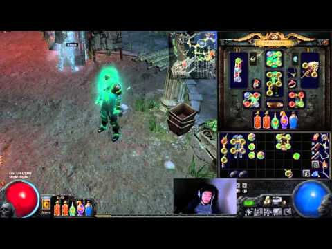 Path of Exile -  How to Level the Poison Trapper / Tree Progression