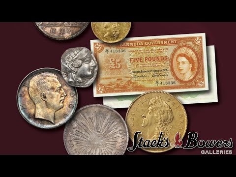CoinWeek: Stack's Bowers to Feature World Coins and Paper at Whitman Expo. VIDEO: 5:37.