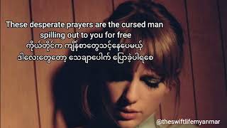 Taylor Swift - Dear reader (Myan sub) #taylorswift #midnights #dearreader