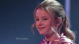 Daneliya Tuleshova - &#39;What About Us&#39;  Worlds best US TV 3rd performance
