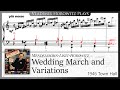 Liszt-Horowitz: Wedding March and Variations (1946)