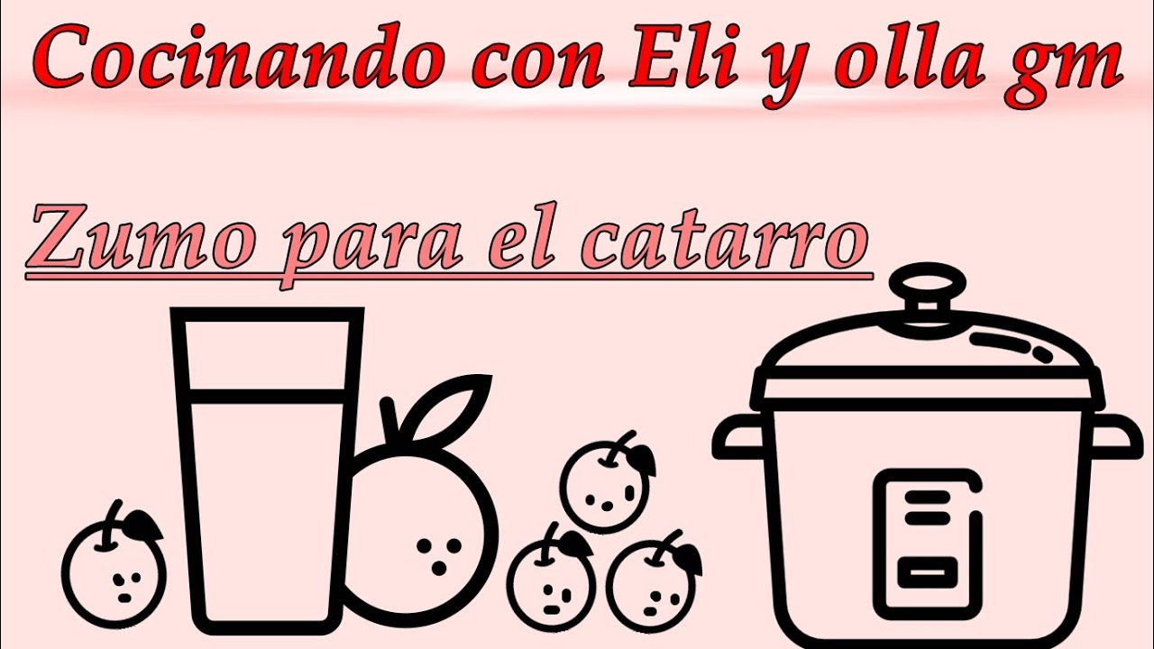 Zumo naranja con miel para catarro