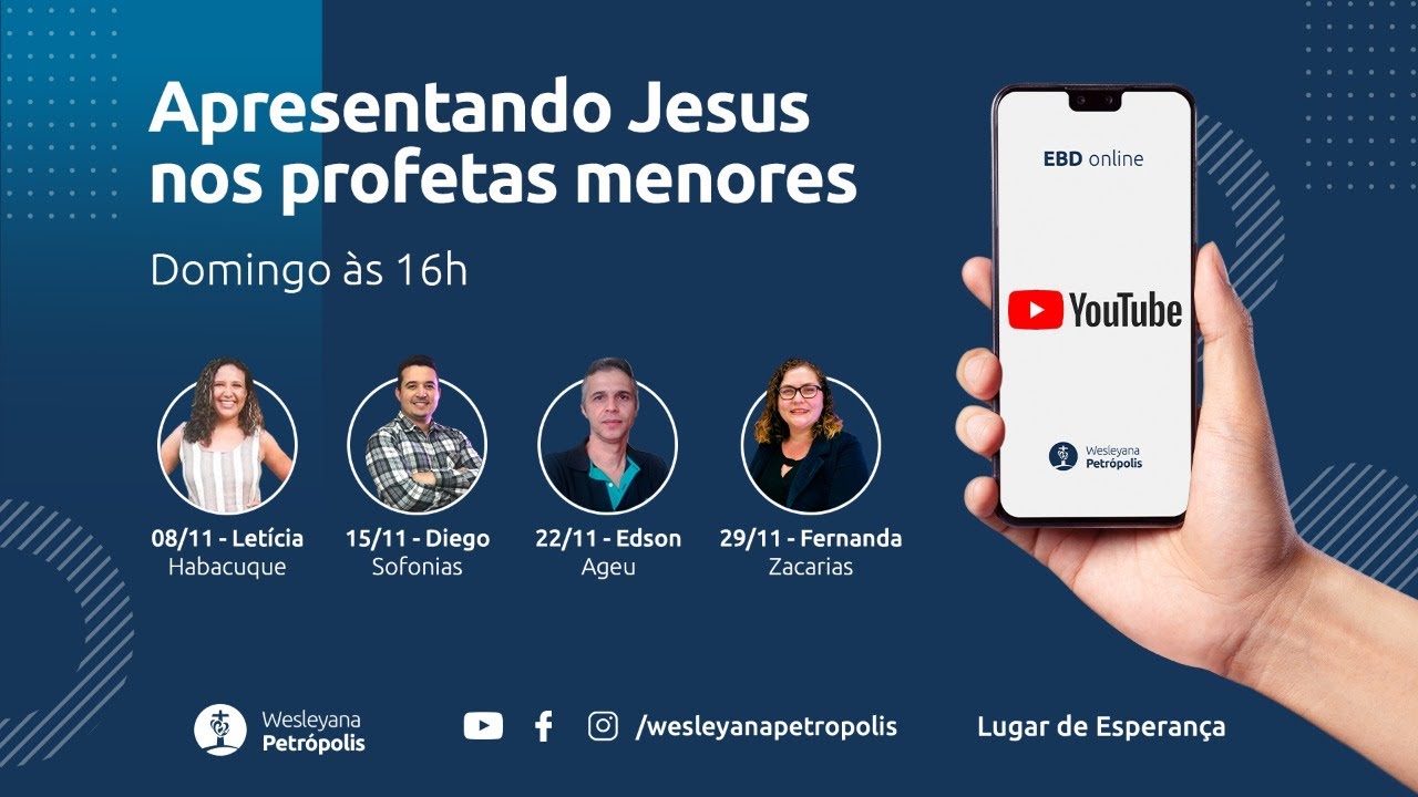EBD ON LINE | Onde encontramos Jesus nos profetas menores | Profeta Zacarias