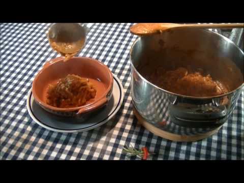 Pasta e fagioli (Ricetta n° 119 dal libro "La cucina napoletana" di J. Caròla Francesconi)