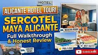 Sercotel Maya Alicante “We Found an AMAZING Hotel in Alicante 🇪🇸