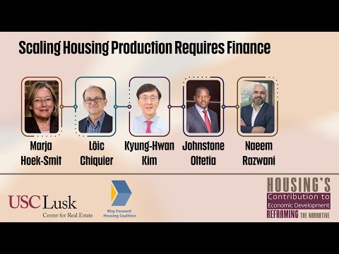 , title : 'Scaling Housing Production Requires Finance'