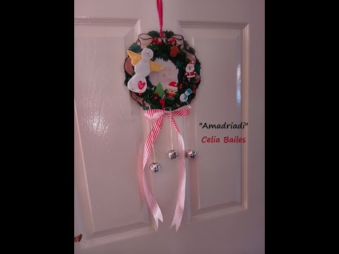 Tutorial: Corona de Navidad