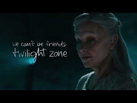 Ariana Grande - we can't be friends x twilight zone (transition)