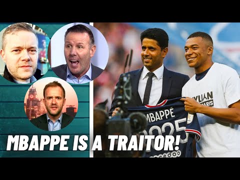 KYLIAN MBAPPE BETRAYED REAL MADRID BY RENEWING WITH PSG REACTION