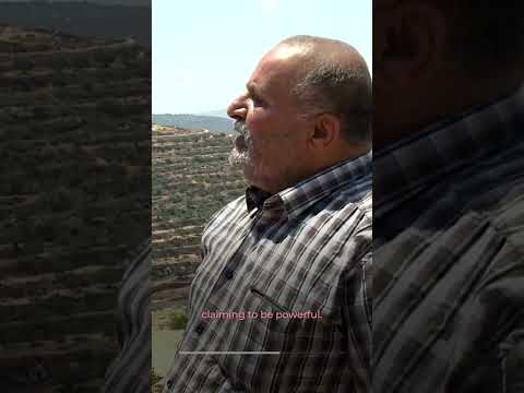 Report from scene of Palestinian homes besieged by settlers