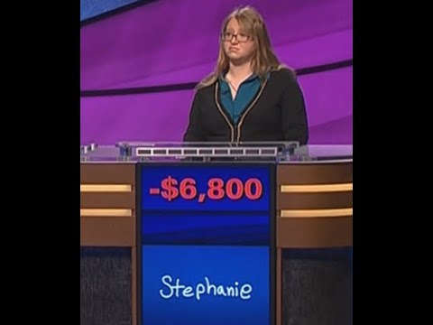 Worst Score On Jeopardy Ever!