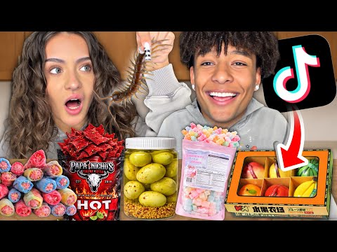 Trying VIRAL TikTok Shop Snacks!
