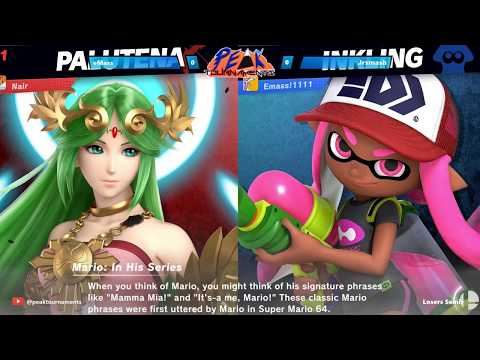 Losers Semi-Final eMass (Inkling) vs Jrsmash (Palutena) (Peak 11-22-19)