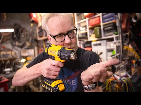 Adam Savage's Favorite Tools: Cordless Heat Gun!