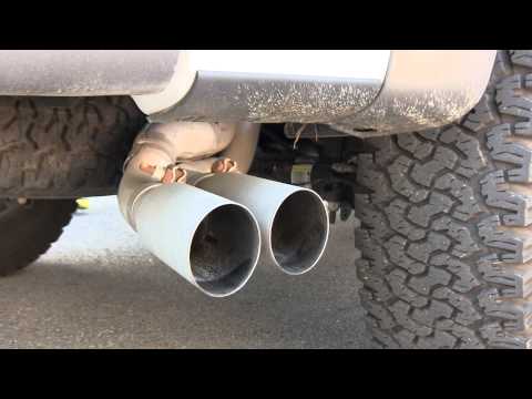 2012 Ford SVT Raptor OEM Exhaust vs MBRP Cat-Back S5228BLK