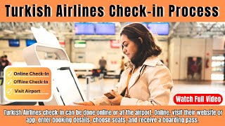 How to check in Turkish airlines Boarding pass | Turkish Airlines Mobile apps for making boarding