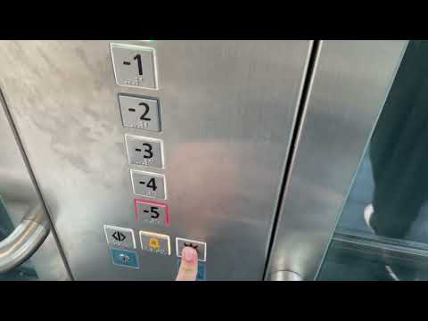 BRAND NEW 2024 Schindler 5500 MRL traction elevators at Big Fashion Glilot - Ramat HaSharon, IL.