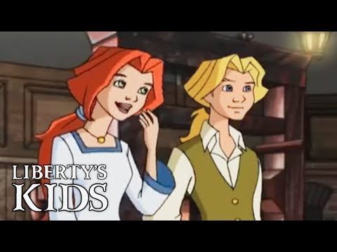 Liberty's Kids 122 - Lafayette Arrives | History Cartoons for Children