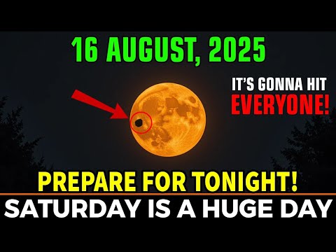 Must Know Before Tomorrow! Urgent Moon WARNINGS for Third Week of August 2025! 15-21 August