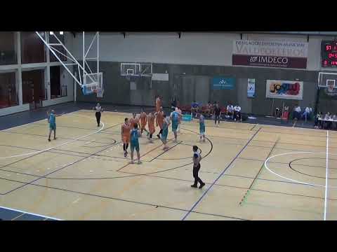 Liga EBA.J1:Segunda parte del partido entre UCB Camper Eurogaza-Melilla Sport Capital Enrique Soler