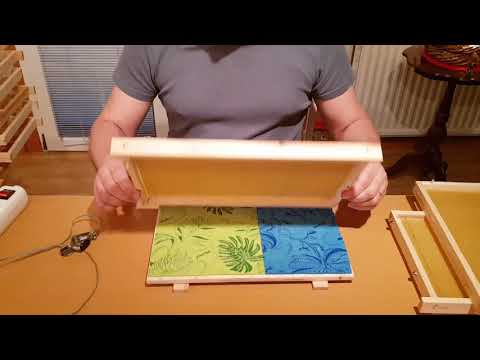 Vaxa in LN ramar med lödbräda