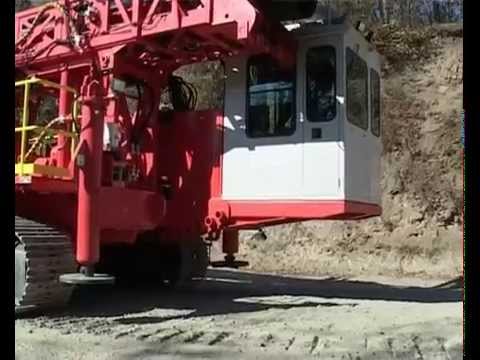 Američka bušilica  D 50 KS Sandvik u Rudniku Bakra Majdanpek - R.T.M.