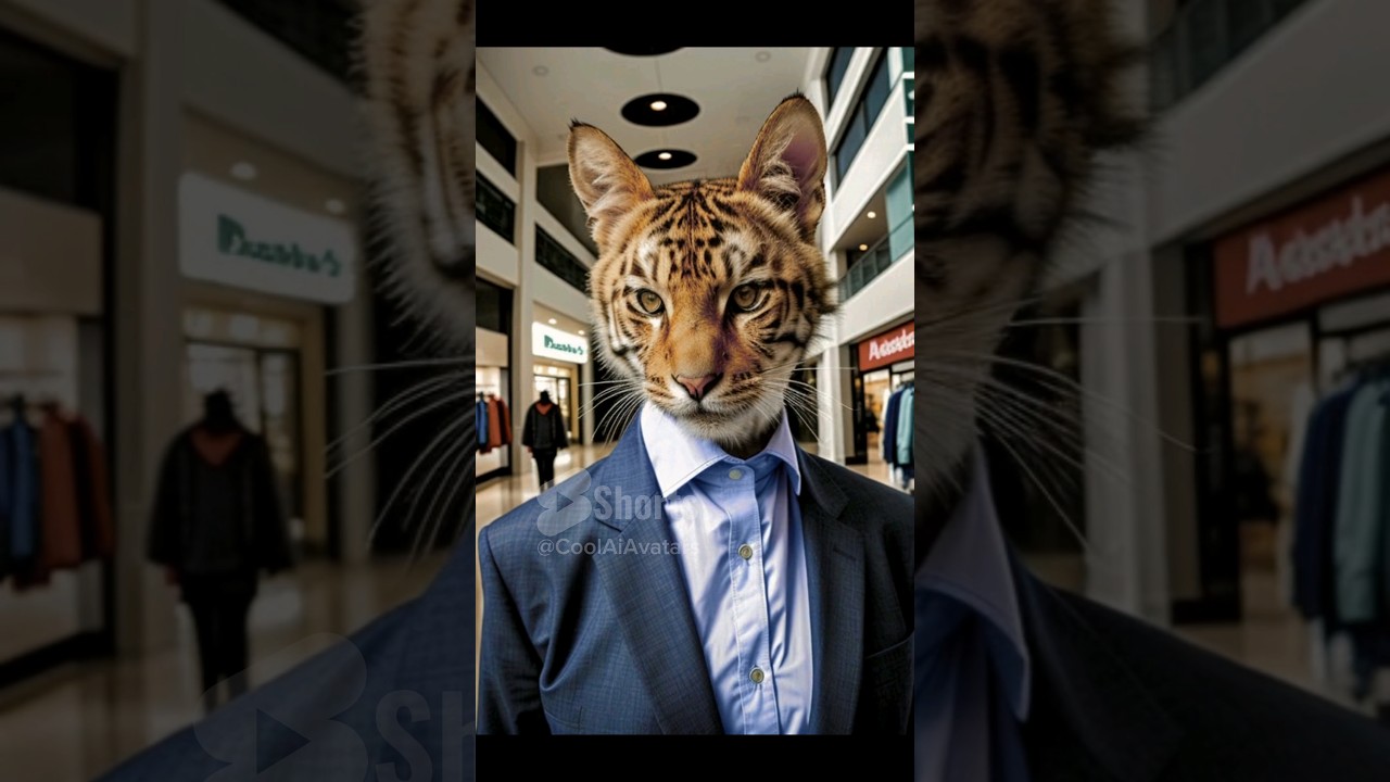 😼 Mind-Blowing Cat Transformation Tiger, Cheetah and Lion in One! Ai Animation #deforum #shorts #cat