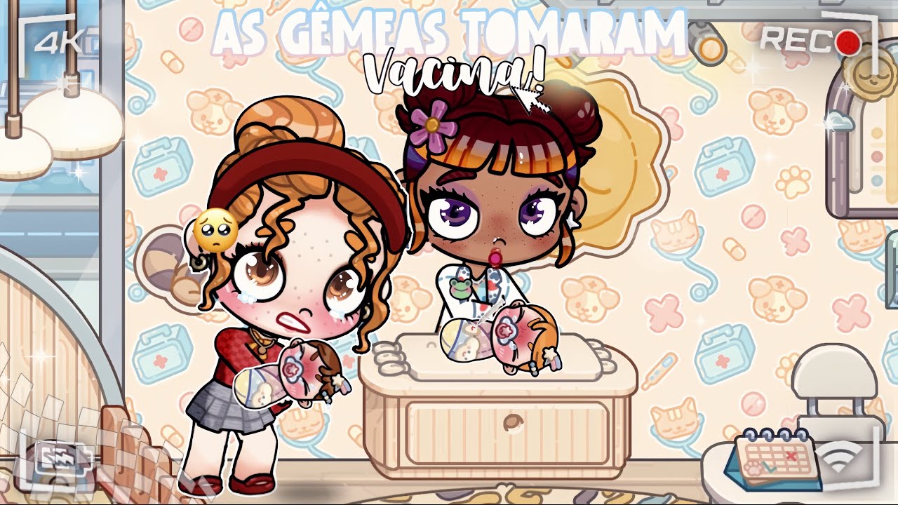 AS GÊMEAS TOMARAM VACINA!! 💗💉😖 ||*VOICE*🎙️|| AVATAR WORLD 