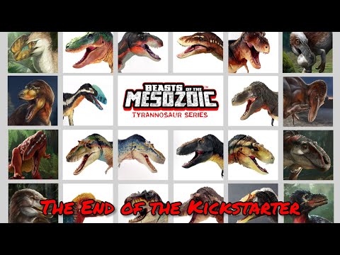 Beasts of the Mesozoic: Tyrannosaur Series Kickstarter's Final Standings!